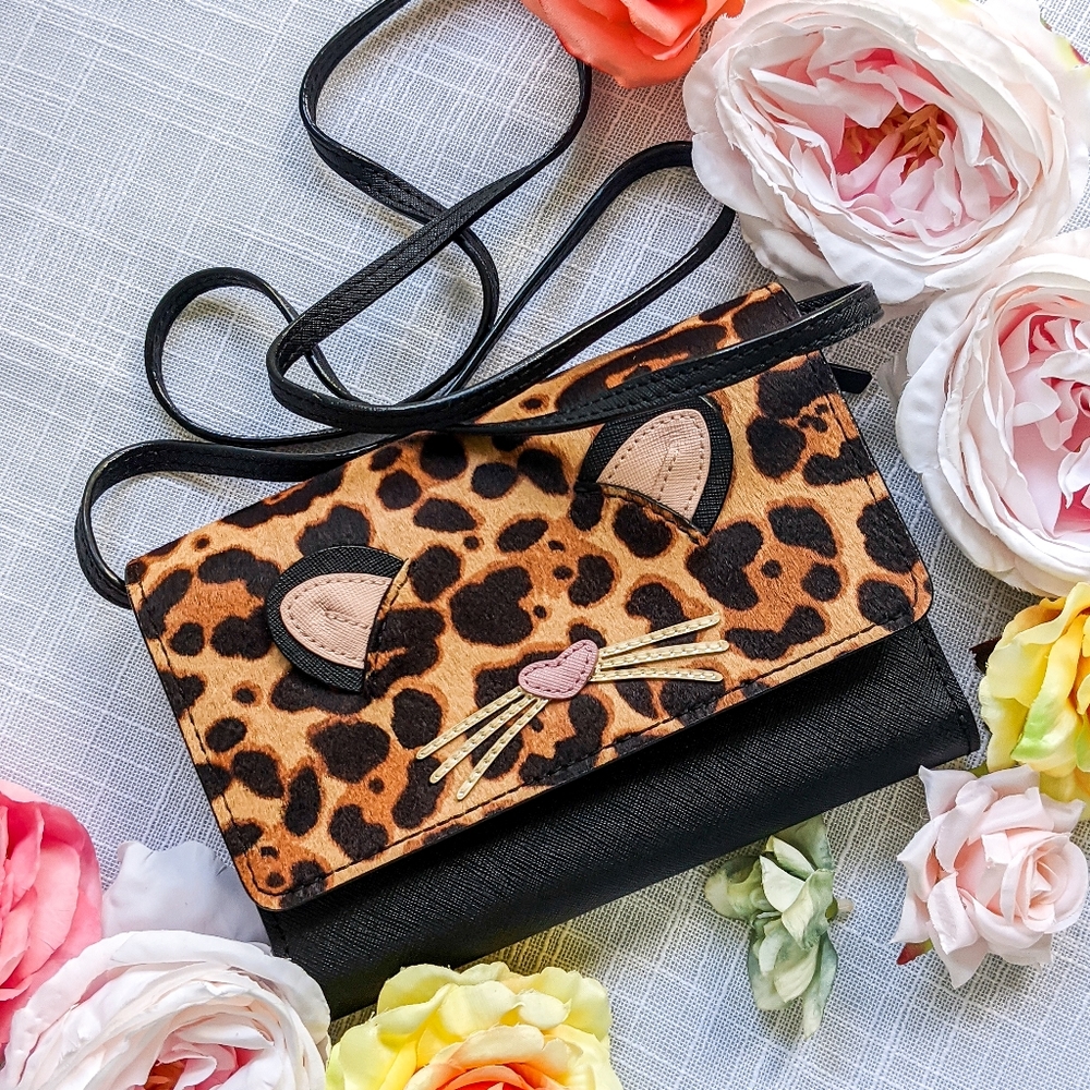 Kate Spade | Run Wild Leopard Print Crossbody | NWOT